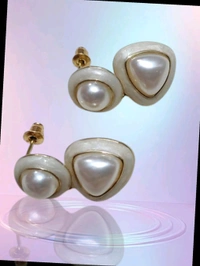 Gold Plated Pearl Earrings & Studs 
