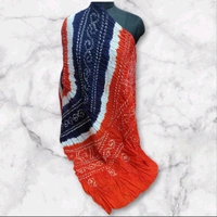 Beautiful Handloom Hand Made Tie And Dye Bandhani Dupatta  - Trinidad, 2.25