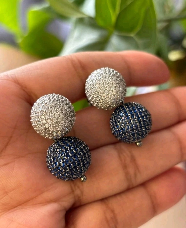 White And Blue American Diamonds S