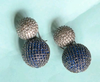 White And Blue American Diamonds S