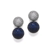 White And Blue American Diamonds S
