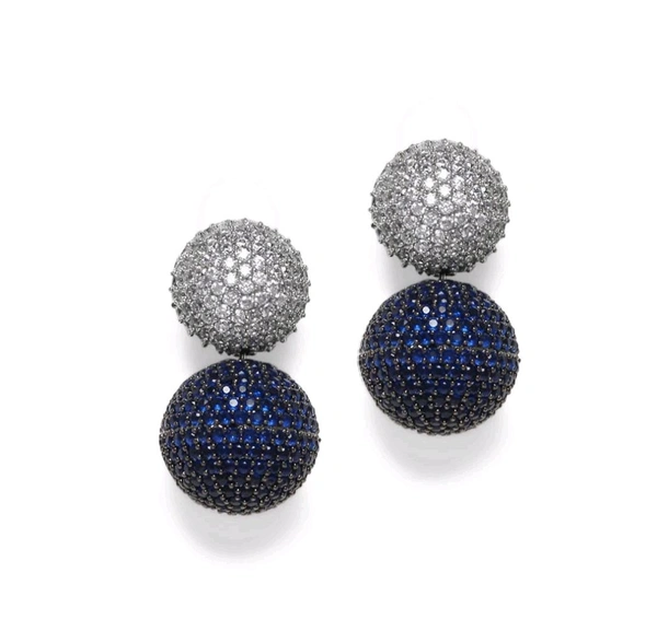 White And Blue American Diamonds S