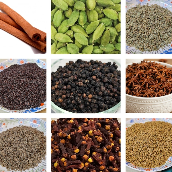 All Spices Combo - A pack of 9 spices