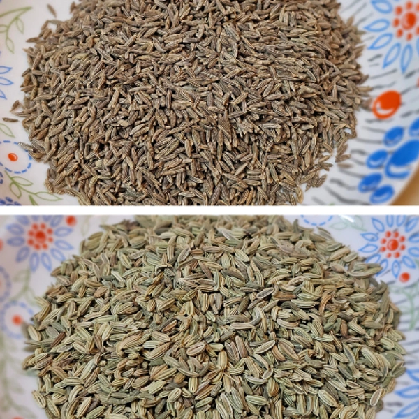 Sombu (Fennel) and Jeera (Cumin) Pack