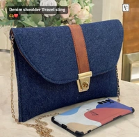 Women's Travel Denim Sling Bag