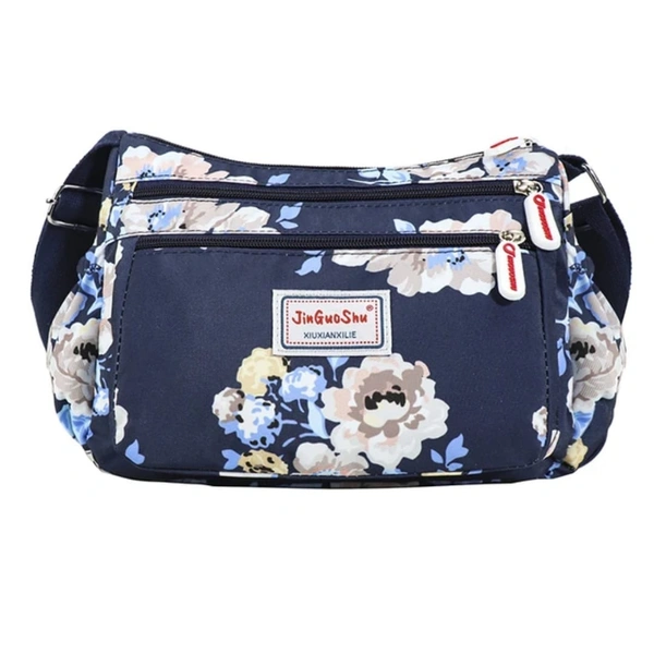 Jin Guo Shu Floral Pattern Shoulder Bag