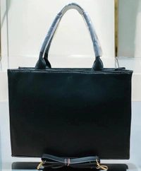 Classic Green Chanel Tote with Embossed Logo