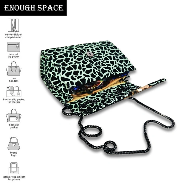 Dior-Inspired Leopard Velvet Mini Shoulder Bag – Luxe Night Out Edition