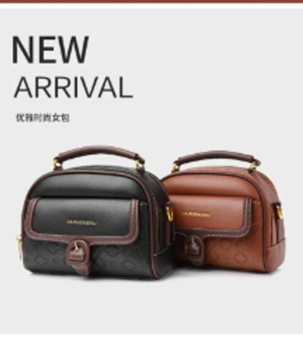 Elegant Leather Top-Handle Bags – New Arrival