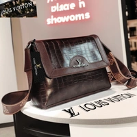  Louis Vuitton Monogram Embossed Leather Messenger Bag