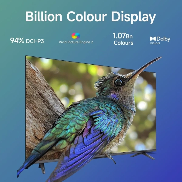 XIAOMI X Pro QLED 138 cm (55 inch) QLED Ultra HD (4K) Smart Google TV with 4K Dolby Vision | Dolby Audio |DTS Virtual: X | Vivid Picture Engine 2 with Adaptive Brightness | Mi TV - X Pro QLED