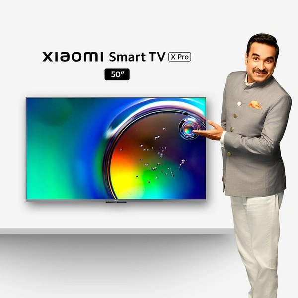 XIAOMI X Pro 125 cm (50 inch) Ultra HD (4K) LED Smart Google TV with Dolby Vision IQ | HDR10+ | Dolby Atmos | DTS X | Vivid Picture Engine 2 with Adaptive Brightness - X Pro