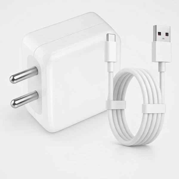 Realme 45W Supervooc Charger with 1M Type-C Fast Charging Cable|Dash/Wrap/Vooc/Superdart/Dart|45Watt Adapter for Realme Narzo 80 Lite/90x/80 Pro/90/P4x/15T/15C/P3 Lite/C75/C71/GT 7/GT 7T/P3 Pro/GT 6