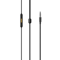 REALME realme Buds 3 (3.5 mm) Wired in Ear Earphones with Mic (Black) - BUDS 3