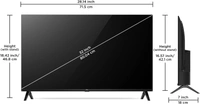 TCL 32-Inch HD Android Smart TV for Bedroom & Small Spaces – HDR, Dolby Audio, Google Assistant, Chromecast Built-in – (2024 Model – 32S4500A) - 32S4500A