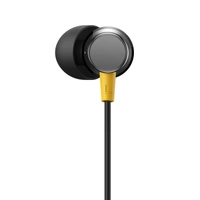 REALME realme Buds 3 (3.5 mm) Wired in Ear Earphones with Mic (Black) - BUDS 3