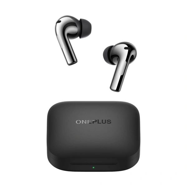 OnePlus Buds 3 Truly Wireless Bluetooth Earbuds with Upto 49dB Smart Adaptive Noise Cancellation,Hi-Res Sound Quality,Sliding Volume Control,10mins for 7Hours Fast Charging with Upto 44Hrs Playback - BUDS 3