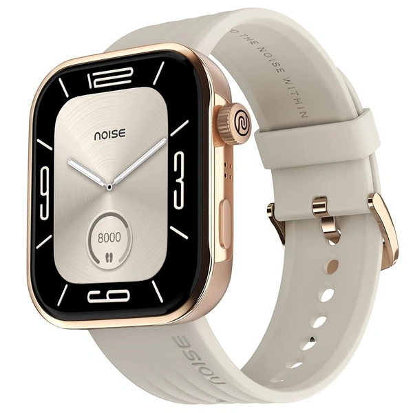 Noise Colorfit Pro 5 Smart Watch 1.85" AMOLED Display, BT Calling, New DIY Watch Faces, Smart Dock Design, Emergency SOS Tech, Emoji Support, 5X Faster Data Transfer, Instacharge?? - PRO 5