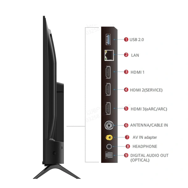 iFFALCON Iffalcon by tcl 43 inch 4K UHD android tv - 4K Ultra HD