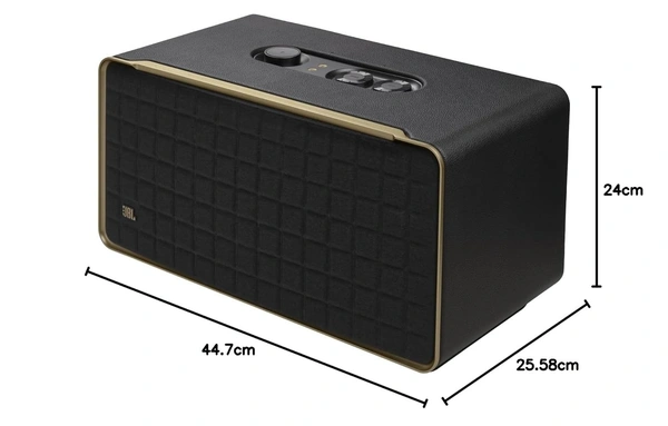 JBL JBL Authentics 500 - Wireless Home Speaker with Bluetooth, Voice Control, and Dolby Atmos, Multi Room Playback, Built in Alexa and Google Assistant - 500