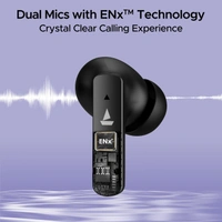 boAt Boat Airdopes 91, 45HRS Battery, 50ms Low Latency, ENx Tech, Fast Charge, IPX4, IWP Tech, v5.3 Bluetooth Earbuds, TWS Ear Buds Wireless Earphones with mic - 91