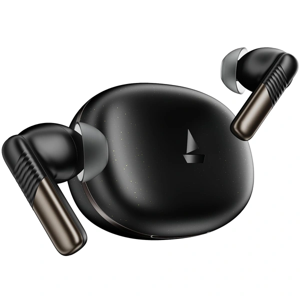 Boat Airdopes Prime 412, 4Mics AI-ENx Tech, 50 Hrs Battery, Multipoint Connectivity,Fast Charge, App Support, Bluetooth Earbuds, TWS Ear Buds Wireless Earphones with mic