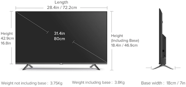XIAOMI Mi TV 4A 32 Horizons - Horizons
