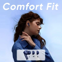 REALME realme Buds Air 5 Truly Wireless in Ear Earbuds with 50dB ANC, 12.4mm Mega Titanized Dynamic Bass Driver, Upto 38Hrs Battery with Fast Charging & 45ms Ultra-Low Latency for Gaming - AIR 5