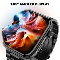 Noise Colorfit Pro 5 Smart Watch 1.85" AMOLED Display, BT Calling, New DIY Watch Faces, Smart Dock Design, Emergency SOS Tech, Emoji Support, 5X Faster Data Transfer, Instacharge?? - PRO 5