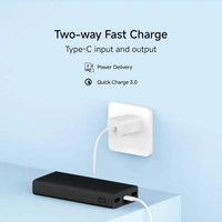 MI Xiaomi Power Bank 4i 20000mAh 33W Super Fast Charging PD |Smart 12 Layer Protection|Type C Input & Output|Triple Output Ports|Supports Android,Apple, Tablets, Earbuds,Watch - 22.5W 20000MAH