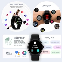 boAt Boat Lunar Vista w/Large 1.52" (3.8 cm) AuraVue Display, AOD, 550 Nits Brightness, Functional Crown,100+ Sports Mode, Heart Rate & Sp02 Monitoring, Fitness Smart Watch for Men & Women - VISTA