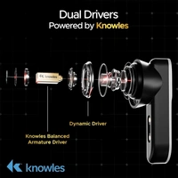 boAt Boat Nirvana X TWS,Knowles Dual Drivers, Hi-Res Audio LDAC, App Support,4Mic ENx,Dual Pair,Spatial Audio,Fast Charge, Bluetooth Earbuds, TWS Ear Buds Wireless Earphones with mic - NIRVANA X