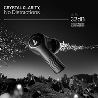 boAt Boat Nirvana Crystl, Transparent Case,Spatial Audio, ANC(~32dB), 100Hrs Battery,4Mics ENx,App Support, Bluetooth Earbuds, TWS Ear Buds Wireless Earphones with mic - NIRVANA CRYSTAL