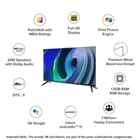 XIAOMI MI Xiaomi 108 Cm (43 Inches) 5A Series Full HD Smart Android LED TV L43M7-EAIN (Black) - 5A