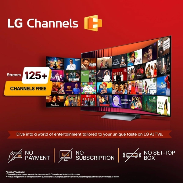 LG 80 cm (32 inches) HD Ready Smart LED TV 32LQ643BPTA (Black) - 32 inches