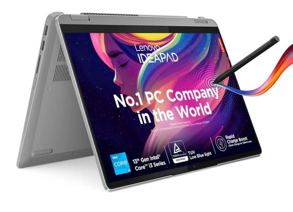 Lenovo 82Y0004XIN IdeaPad Flex 5 i3-13TH/8GB/512GB/WIN11+MSO/14" - 14 Inches, Arctic Grey, Core i3, 13th Gen, 512 GB, 8GB, DDR4, 4.5 GHz, NO, Intel, Windows 11 Home, Laptop, Power Adaptor, User Guide, Warranty Documents