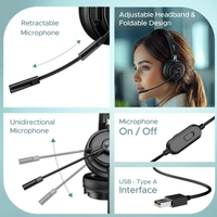 boAt Boat Bassheads 900 Pro Wired Headphones with 40Mm Drivers, Lightweight Foldable Design, Over Ear, Remote Control, Unidirectional Retractable Mic, Adjustable Headband & USB Type-A Compatibility - BASSHEAD 900 PRO