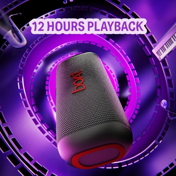 boAt Boat Stone Arc Pro, Spatial Audio, 25W Signature Sound, 58mm Drivers, Upto 12 Hrs Battery, Broadcast & App Support, Bluetooth Speaker, Wireless Speaker, Portable Speaker - ARC PRO 25W