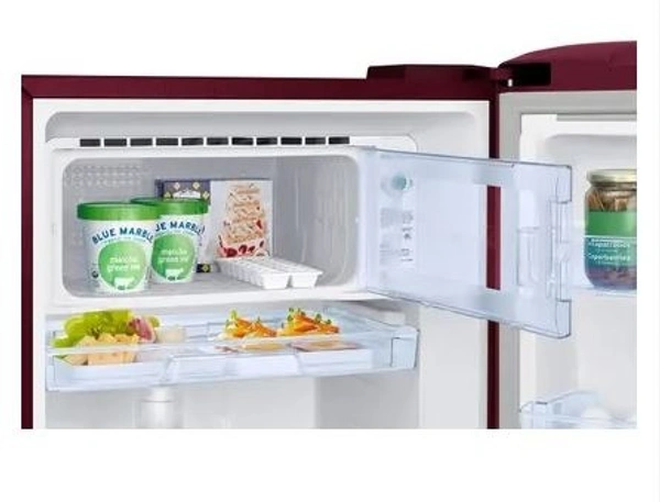 SAMSUNG 189 L Direct Cool Single Door 5 Star Refrigerator  (Midnight Blossom Red, RR21C2H25RZ/HL)