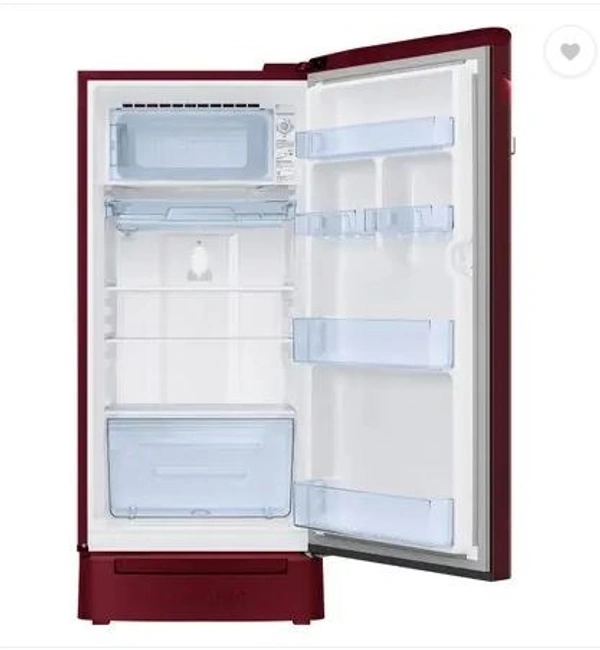 SAMSUNG 189 L Direct Cool Single Door 5 Star Refrigerator  (Midnight Blossom Red, RR21C2H25RZ/HL)