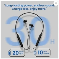 MAK Bullets Z2 Bluetooth Wireless in Ear Earphones with Mic, Bombastic Bass Bluetooth  (Black, In the Ear)