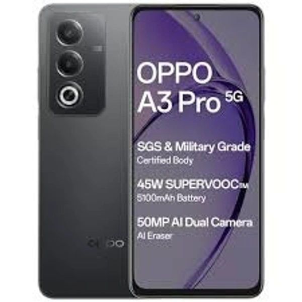 OPPO A3PRO 5G BLACK (8+128GB/50+2MP/8MP)