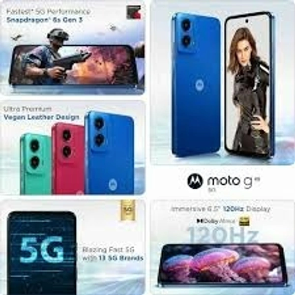 Motorola g45 5G (Brilliant Blue, 128 GB)  (8 GB RAM)