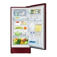 SAMSUNG 189 L Direct Cool Single Door 5 Star Refrigerator  (Midnight Blossom Red, RR21C2H25RZ/HL)