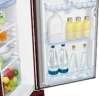 SAMSUNG 189 L Direct Cool Single Door 5 Star Refrigerator  (Midnight Blossom Red, RR21C2H25RZ/HL)