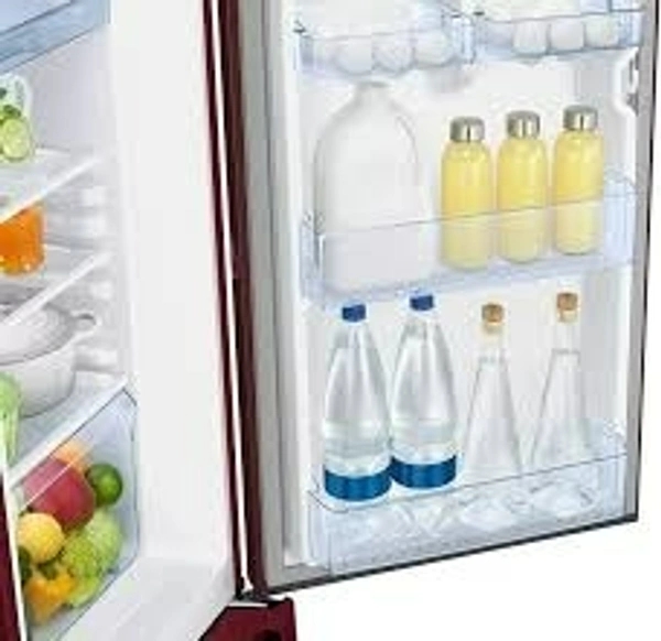 SAMSUNG 189 L Direct Cool Single Door 5 Star Refrigerator  (Midnight Blossom Red, RR21C2H25RZ/HL)