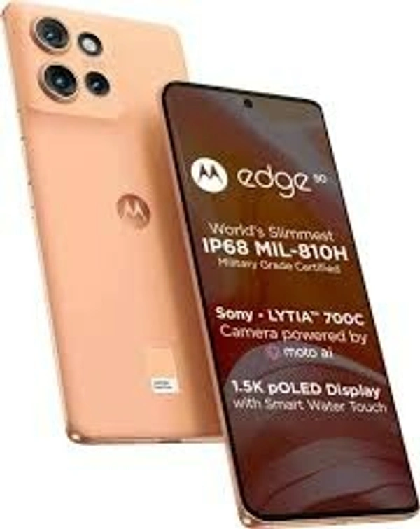MOTOROLA Edge 50 (Peach Fuzz, 256 GB)  (8 GB RAM)