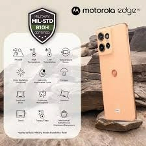 MOTOROLA Edge 50 (Peach Fuzz, 256 GB)  (8 GB RAM)