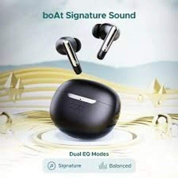 boAt Airdopes 141 ANC(GUNMETAL BLACK)