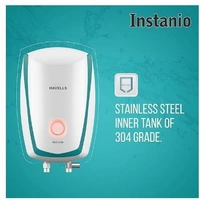Havells Instanio 3-litre Instant Wall Mounted Water Heater (Blue)